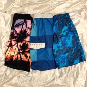 Pack of 3 Boys’ Swim Trunks